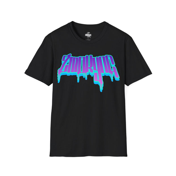 Playera negra original ZMOKYNG ZmoKynG morado