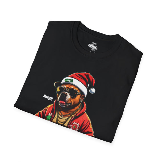 Playera negra original ZMOKYNG Dog GTA X-mas II