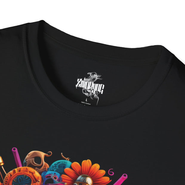 Playera negra original ZMOKYNG Katrina