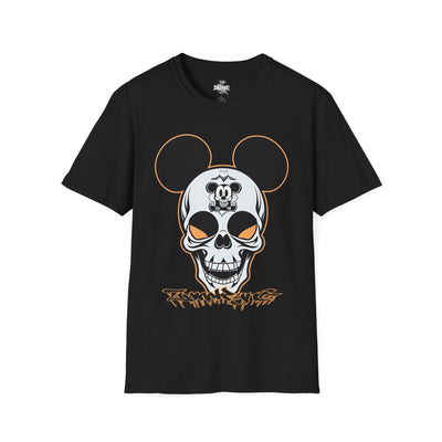 Playera negra original ZMOKYNG The Mouse B/W