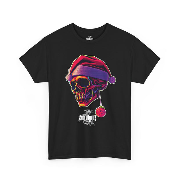 Playera negra original ZMOKYNG Santaskull