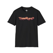 Playera negra original ZMOKYNG Peach Fuzz Skull