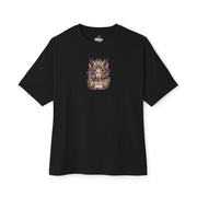 Playera negra original ZMOKYNG Reina Oni Oversized Boxy