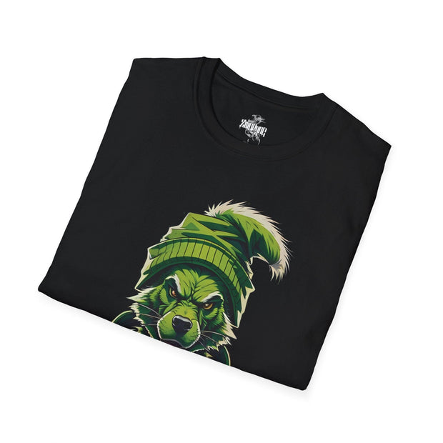Playera negra original ZMOKYNG Green Perro