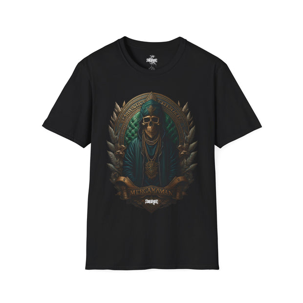 Playera negra original ZMOKYNG Merga T-Shirt