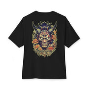 Playera negra original ZMOKYNG Oni6 Oversized Tee
