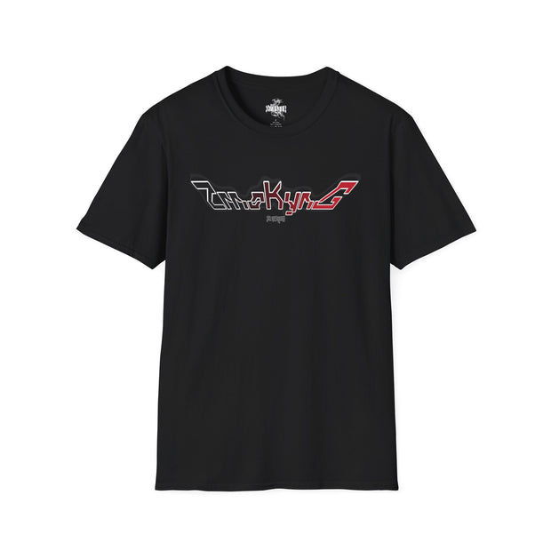 Playera negra original ZMOKYNG Street Zamurai
