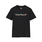 Playera negra original ZMOKYNG Peach Blue