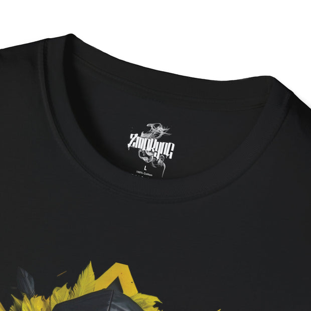 Playera negra original ZMOKYNG Yellow zmo