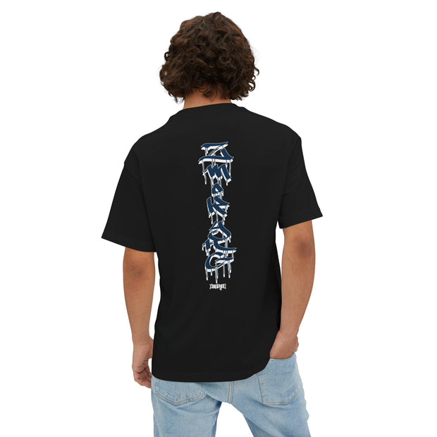 Skull Oversized Tee Playera negra Original ZmoKynG