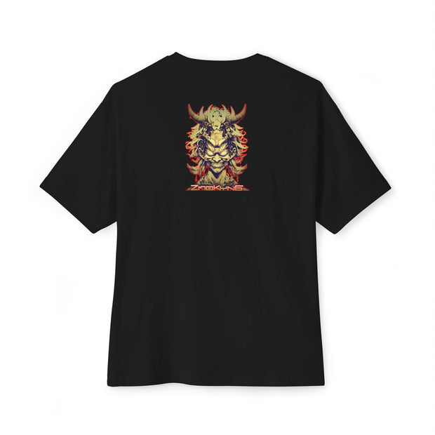Playera negra original ZMOKYNG Oni8 Oversized