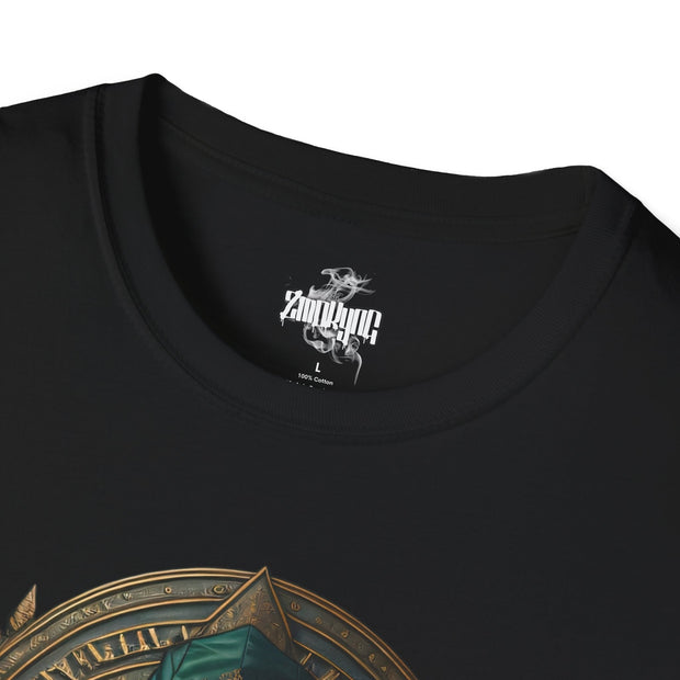 Playera negra original ZMOKYNG Merga T-Shirt