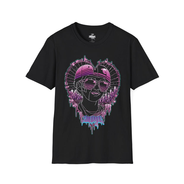 Playera negra original ZMOKYNG Corazon Negro