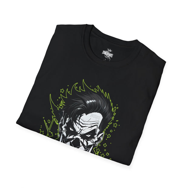 Playera negra original ZMOKYNG Payaso Verde