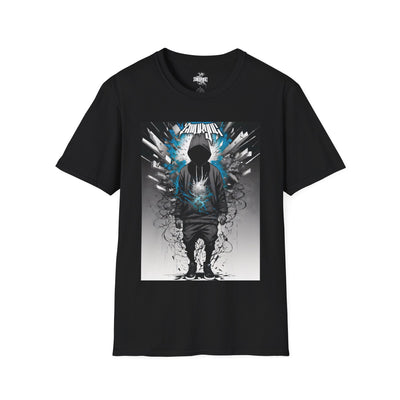 Playera negra original ZMOKYNG Inside me