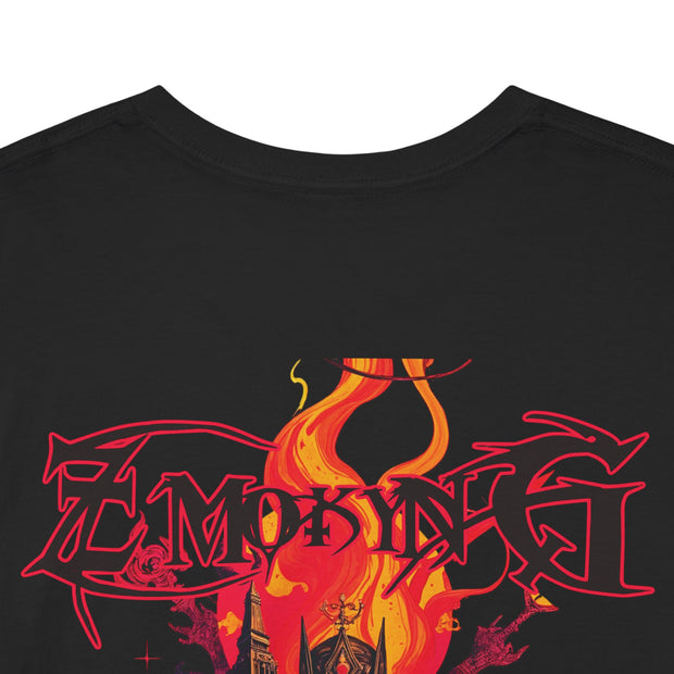 Playera negra Original ZMOKYNG HEartK
