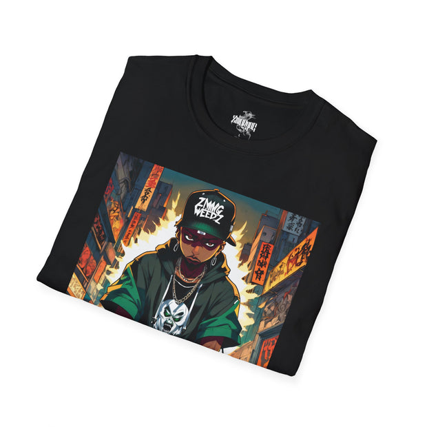 Playera negra original ZMOKYNG Boder