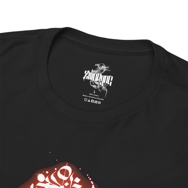 Playera negra original ZMOKYNG CuadroZ Tee