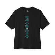Playera negra original ZMOKYNG Green Jocker Oversized