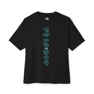 Playera negra original ZMOKYNG Green Jocker Oversized