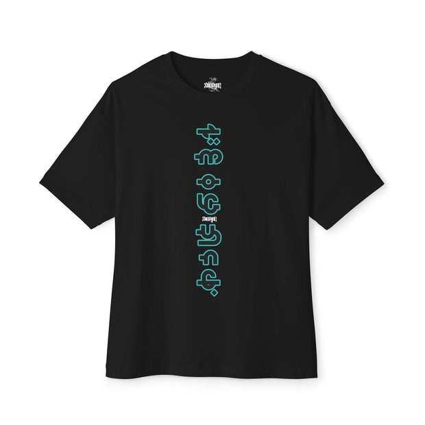 Playera negra original ZMOKYNG Green Jocker Oversized