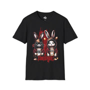 Playera negra original ZMOKYNG 2 Conejos Semana Santa
