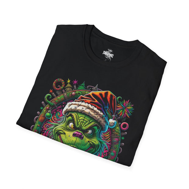 Playera negra original ZMOKYNG Grinch 3