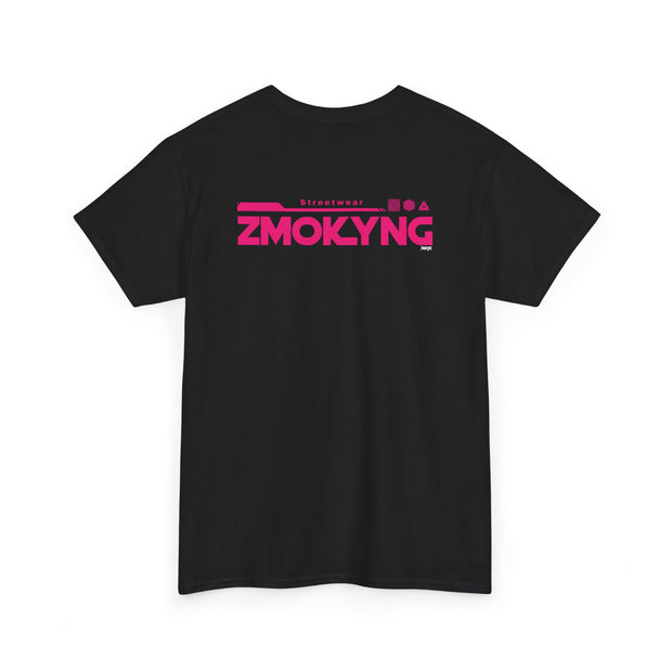 Playera negra original ZMOKYNG PinkZ Tee