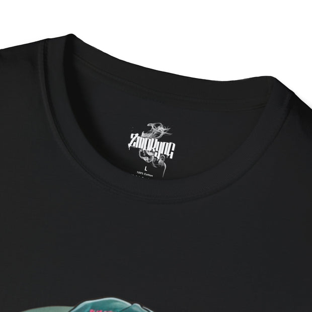 Playera negra original ZMOKYNG Happy Dog