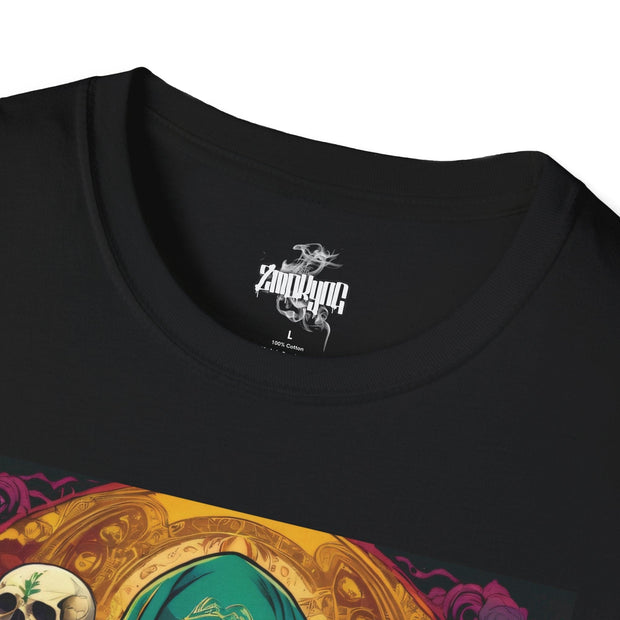 Playera negra original ZMOKYNG Virgskull