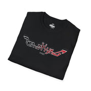 Playera negra original ZMOKYNG Street Zamurai