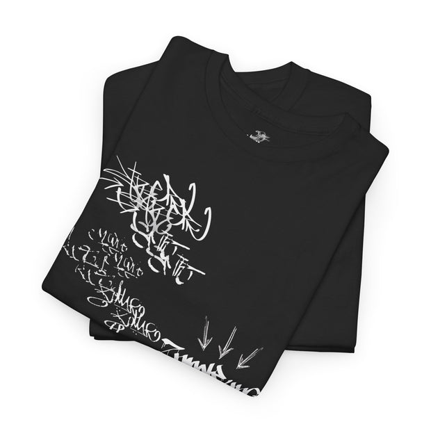 Playera negra original ZMOKYNG Graffz Tee