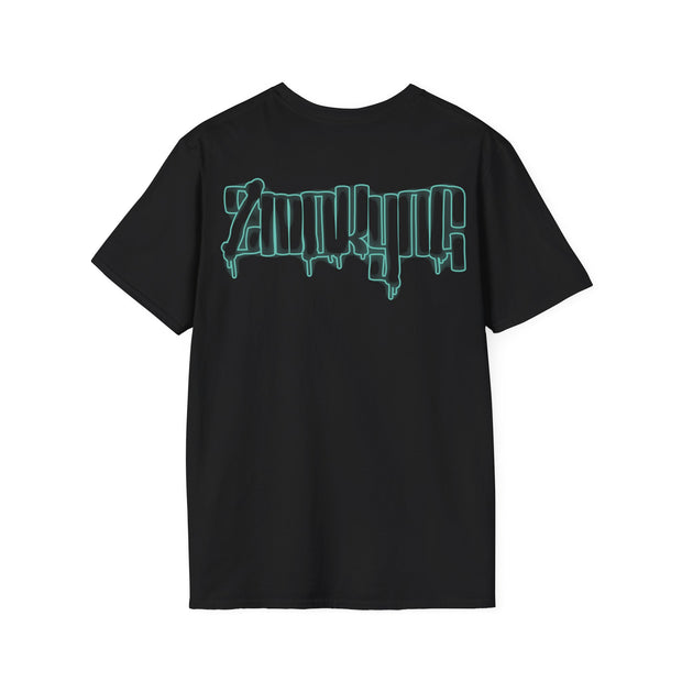 Playera negra original ZMOKYNG Weed1 T-Shirt