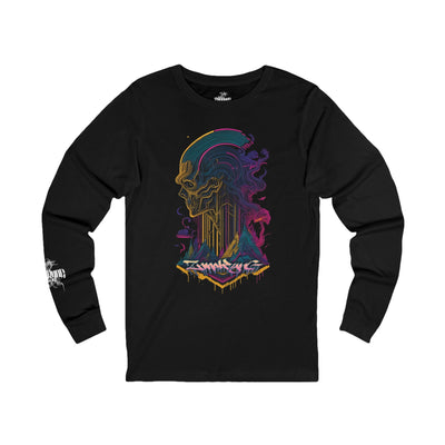 playera Crop Top Manga Larga ZMOKYNG