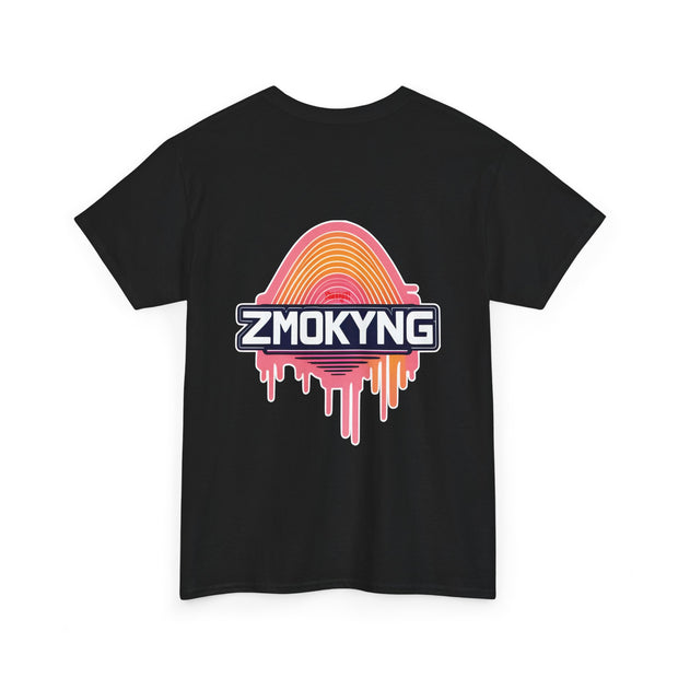 Playera negra original ZMOKYNG sunset