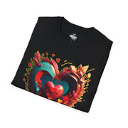 Playera negra original ZMOKYNG Mi Corazon