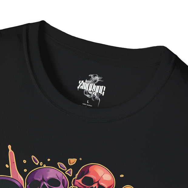 Playera negra original ZMOKYNG The Mouse Skull