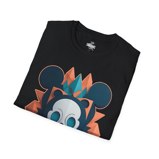 Playera negra original ZMOKYNG The Mouse V