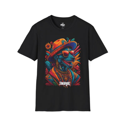 Playera negra original ZMOKYNG Tulum Shine