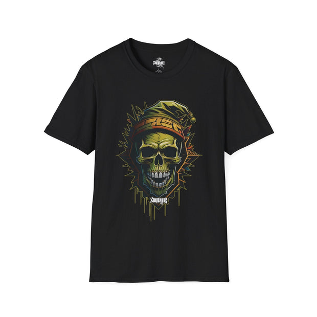 Playera negra original ZMOKYNG Xmaskull III