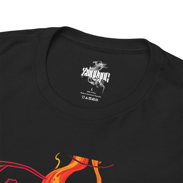 Playera negra Original ZMOKYNG HEartK
