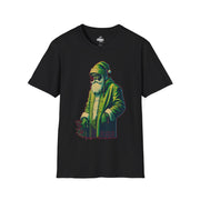 Playera negra original ZMOKYNG Green Santa