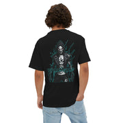 Playera negra original ZMOKYNG Green Jocker Oversized