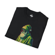 Playera negra original ZMOKYNG Green Santa