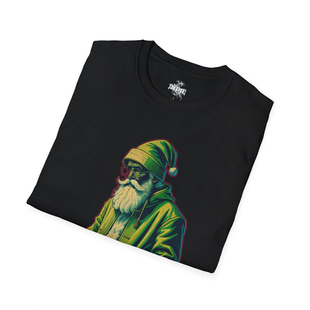 Playera negra original ZMOKYNG Green Santa