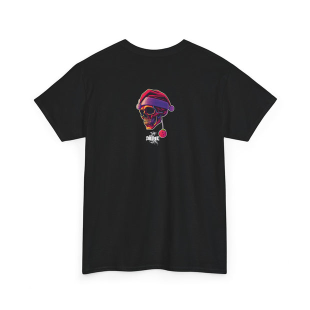 Playera negra original ZMOKYNG Santaskull