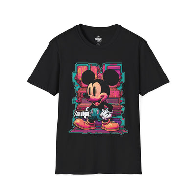 Playera negra original ZMOKYNG The Mouse Glicht