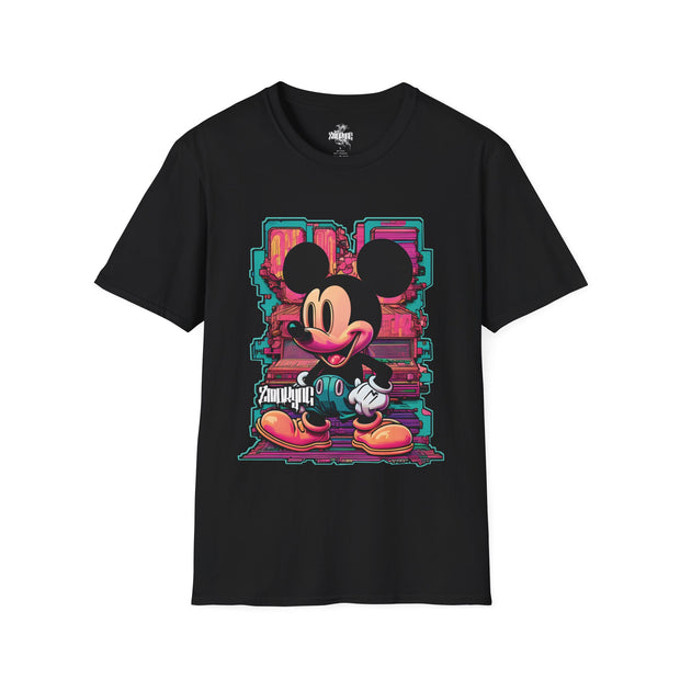 Playera negra original ZMOKYNG The Mouse Glicht