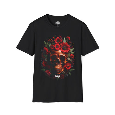Playera negra original ZMOKYNG Flowers