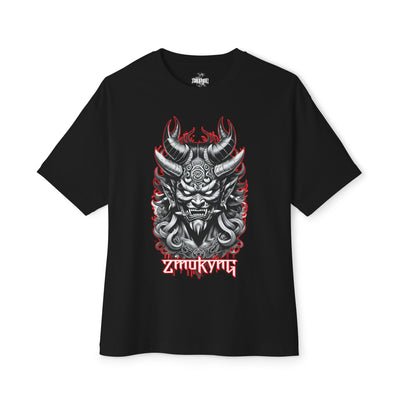 Playera negra original ZMOKYNG Oni10 Oversized